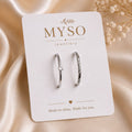 💍 MYSO Silver Couple Ring Set – 2 Pieces